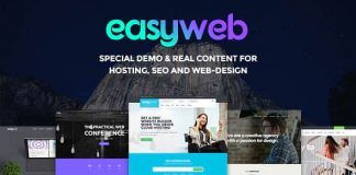 EasyWeb v2.1.2 – WP Theme For Hosting, SEO and Web-design Agencies